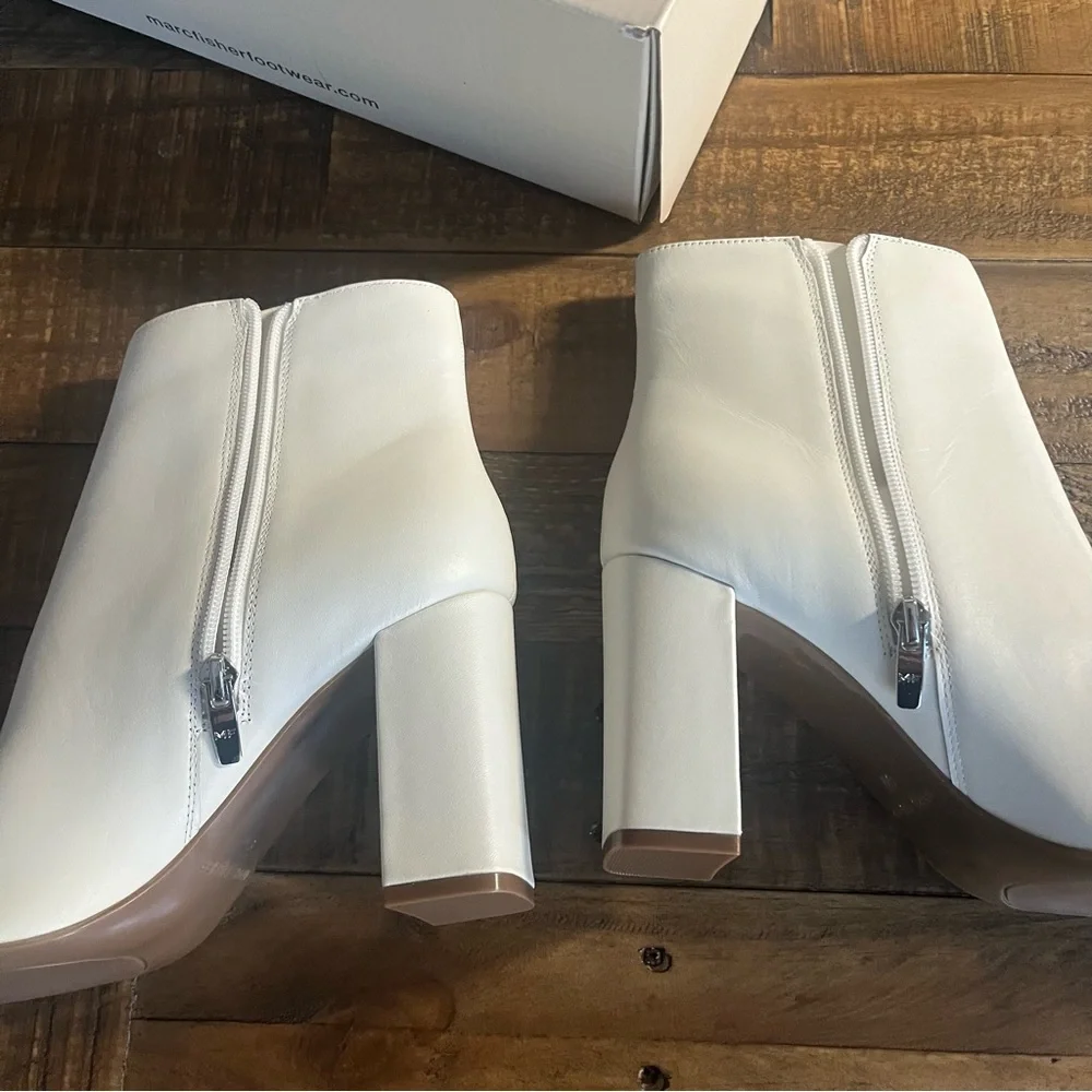 Marc Fisher Nebula Square Toe Bootie Size 9 - Picture 7 of 9